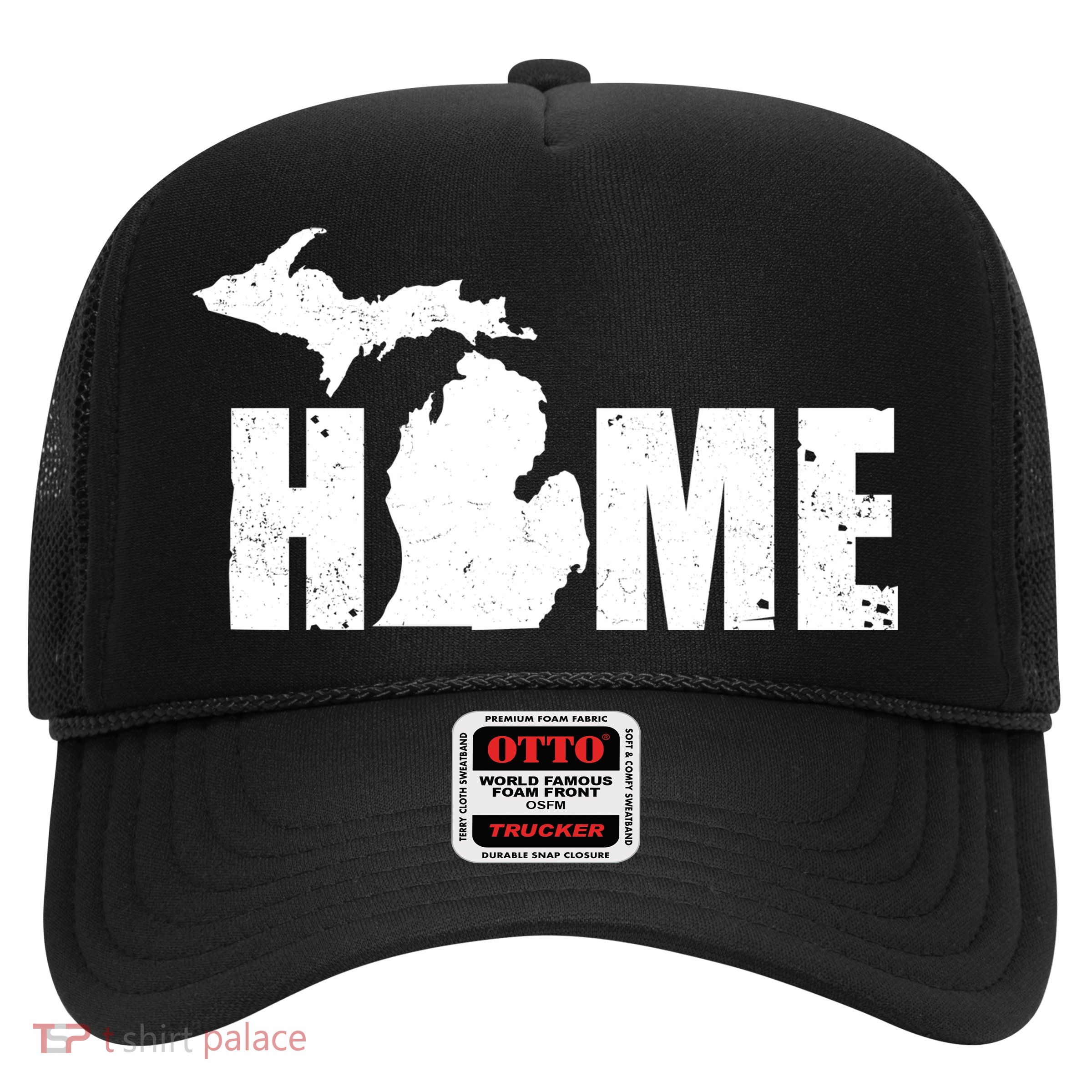 Michigan Home Mitten State Trucker Hat