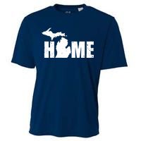 Michigan Home Mitten State Cooling Performance Crew T-Shirt