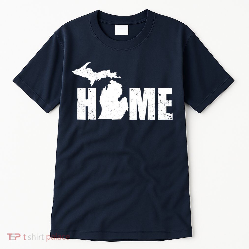 Michigan Home Mitten State Tall T-Shirt