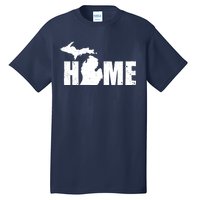 Michigan Home Mitten State Tall T-Shirt