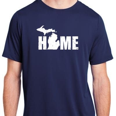 Michigan Home Mitten State Adult ChromaSoft Performance T-Shirt