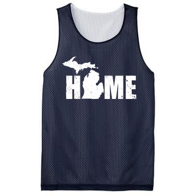 Michigan Home Mitten State Mesh Reversible Basketball Jersey Tank