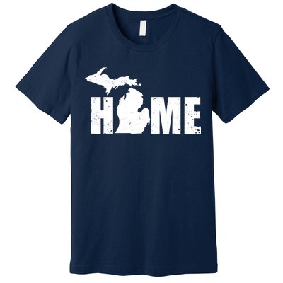 Michigan Home Mitten State Premium T-Shirt