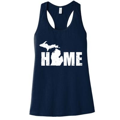 Michigan Home Mitten State Womens Tank Top