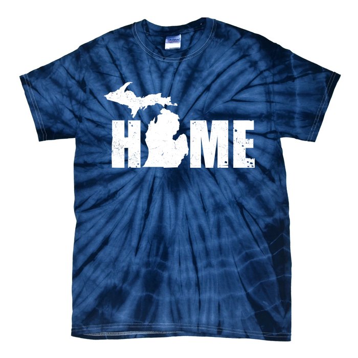 Michigan Home Mitten State Tie-Dye T-Shirt