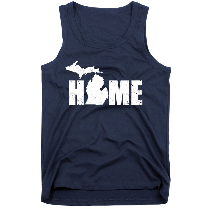 Michigan Home Mitten State Tank Top