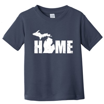 Michigan Home Mitten State Toddler T-Shirt