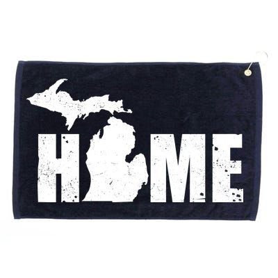 Michigan Home Mitten State Grommeted Golf Towel