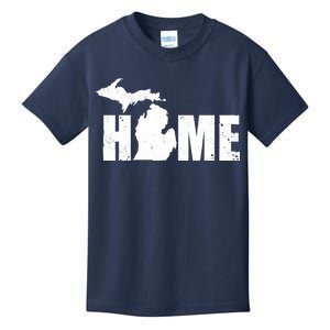 Michigan Home Mitten State Kids T-Shirt