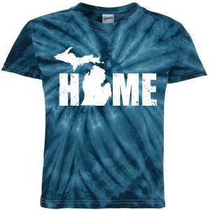 Michigan Home Mitten State Kids Tie-Dye T-Shirt