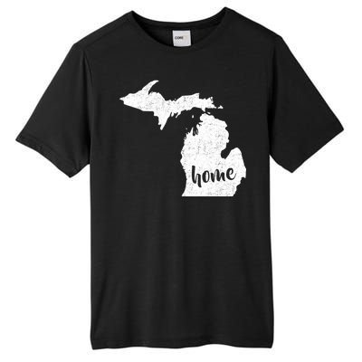 Michigan Home State Tall Fusion ChromaSoft Performance T-Shirt