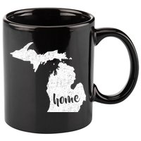 Michigan Home State 11oz C Handle Ceramic Mug