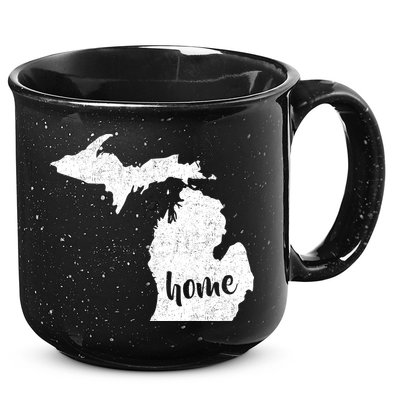 Michigan Home State 15oz Campfire Ceramic Mug