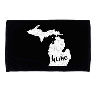 Michigan Home State Microfiber Hand Towel