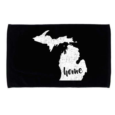 Michigan Home State Microfiber Hand Towel