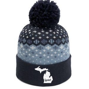 Michigan Home State The Baniff Cuffed Pom Beanie