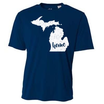 Michigan Home State Cooling Performance Crew T-Shirt