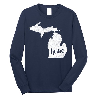 Michigan Home State Long Sleeve Shirt