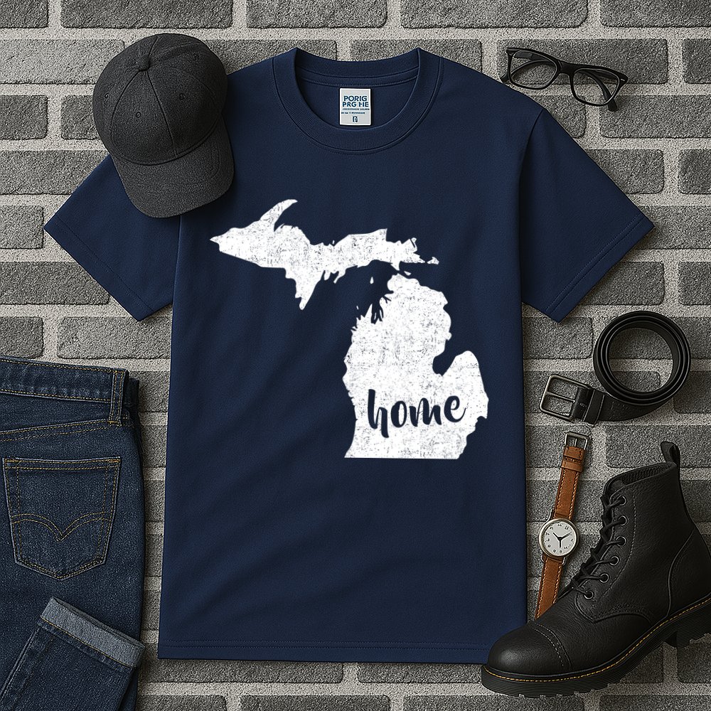 Michigan Home State Tall T-Shirt
