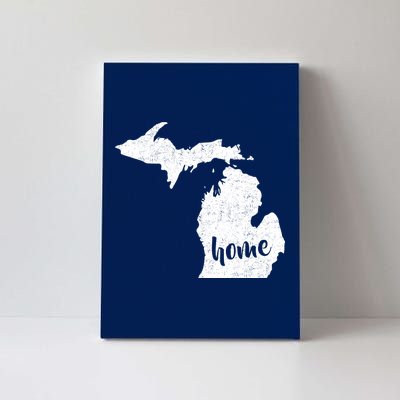 Michigan Home State Canvas