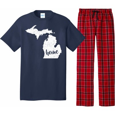 Michigan Home State Pajama Set