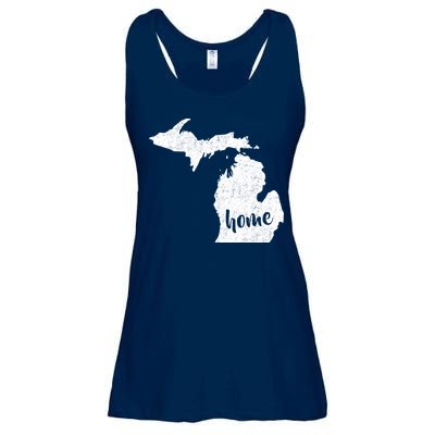 Michigan Home State Ladies Essential Flowy Tank