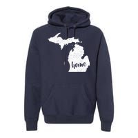 Michigan Home State Premium Hoodie