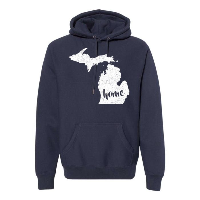 Michigan Home State Premium Hoodie