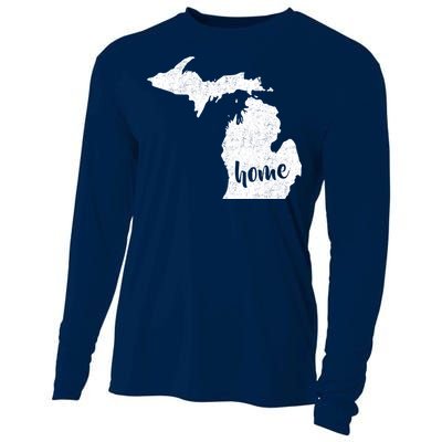 Michigan Home State Cooling Performance Long Sleeve Crew