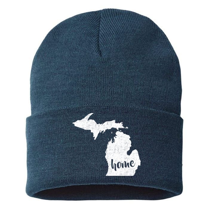 Michigan Home State Sustainable Knit Beanie