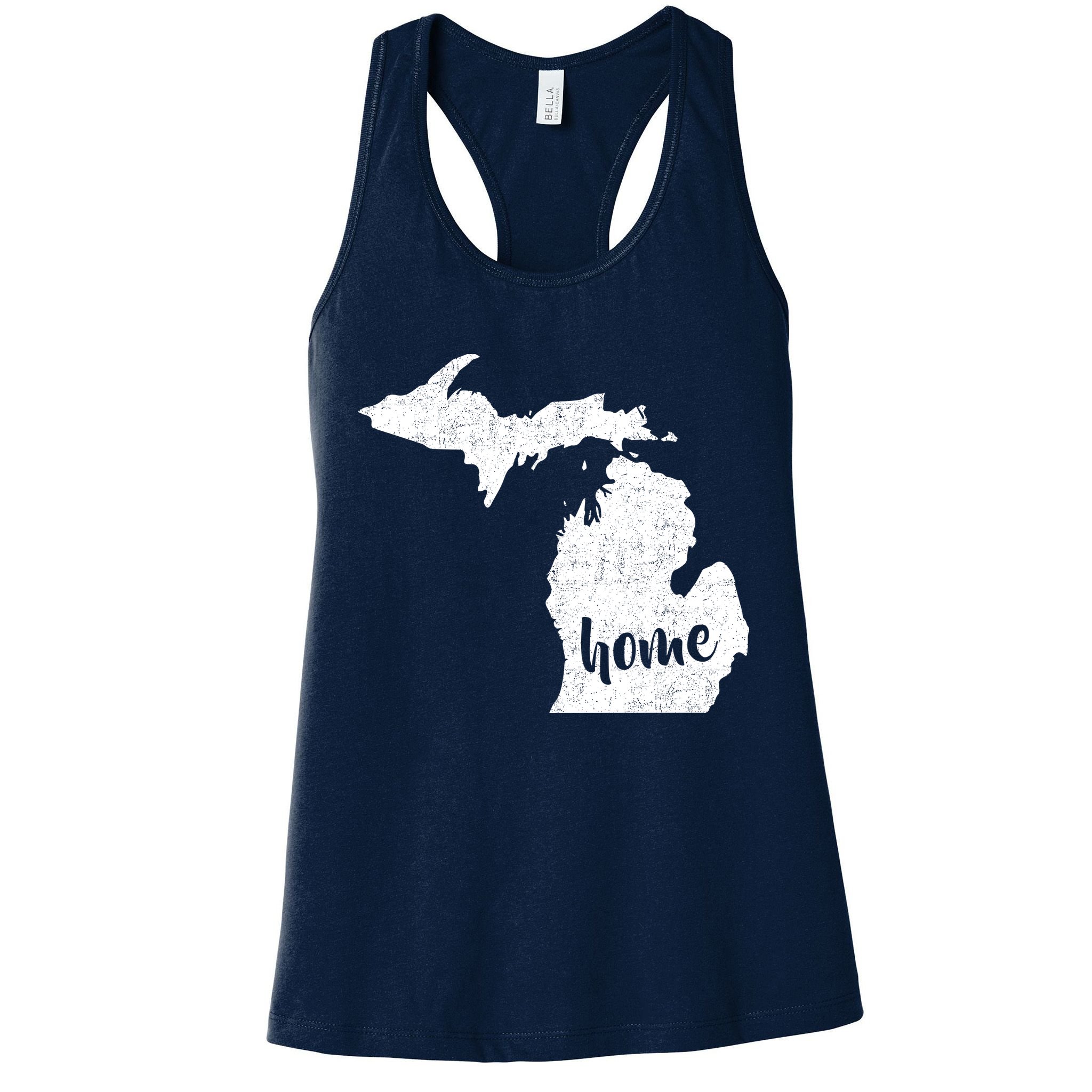 Michigan Home State Womens Tank Top