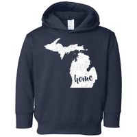 Michigan Home State Toddler Hoodie