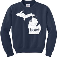 Michigan Home State Kids Sweatshirt