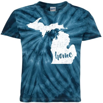 Michigan Home State Kids Tie-Dye T-Shirt