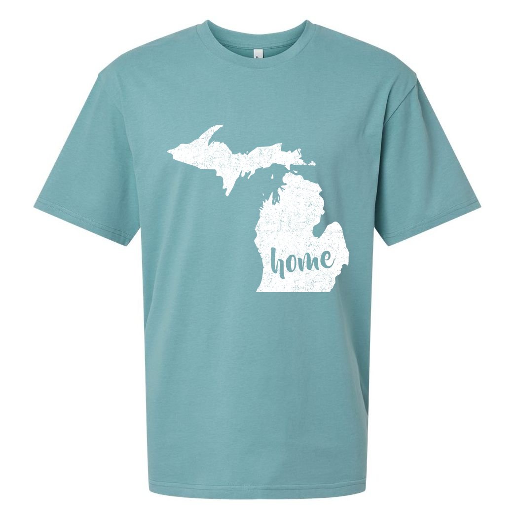 Michigan Home State Sueded Cloud Jersey T-Shirt