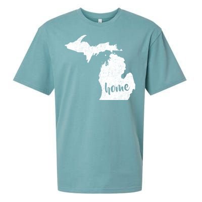 Michigan Home State Sueded Cloud Jersey T-Shirt