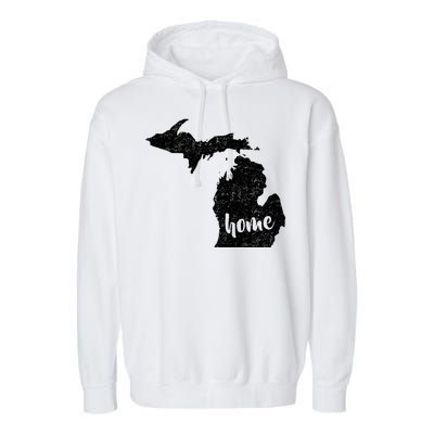 Michigan Home State Garment-Dyed Fleece Hoodie