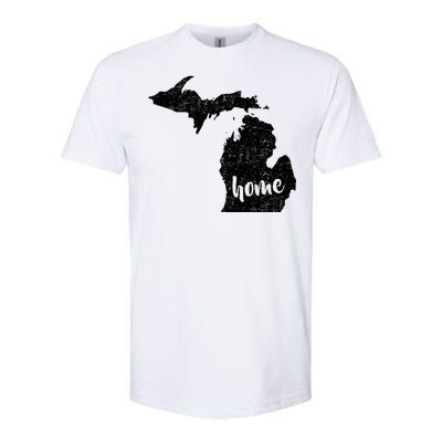 Michigan Home State Softstyle CVC T-Shirt