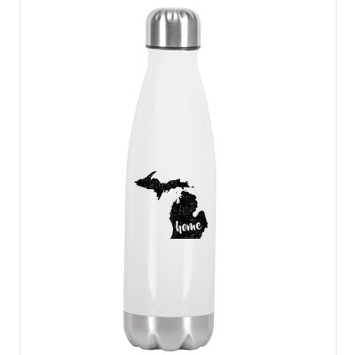 Michigan Home State Stainless Steel Insulated Water Bottle