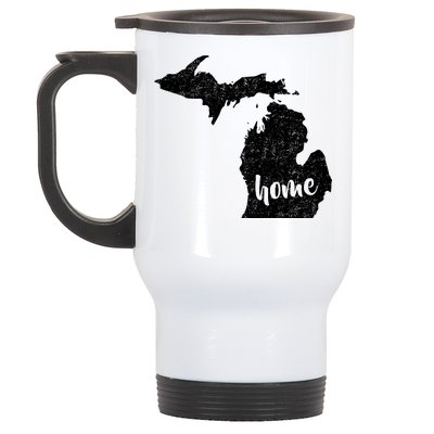 Michigan Home State Stainless Steel Travel Mug