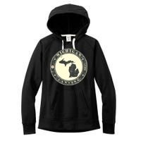 Michigan Lansing Retro Women's Fleece Hoodie