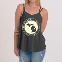 Michigan Lansing Retro Women's Strappy Tank