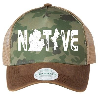 Michigan Native Legacy Tie Dye Trucker Hat