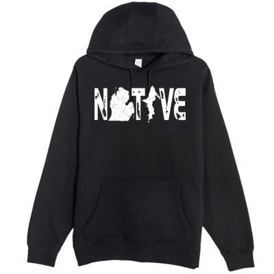 Michigan Native Premium Pullover Hoodie