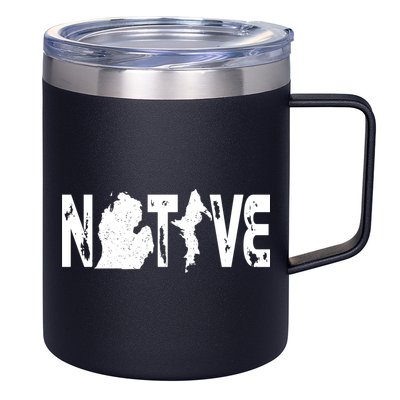 Michigan Native 12oz Stainless Steel Coffee Mug