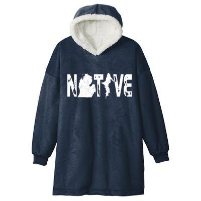 Michigan Native Hooded Wearable Blanket