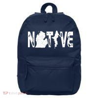Michigan Native 16 in Basic Backpack