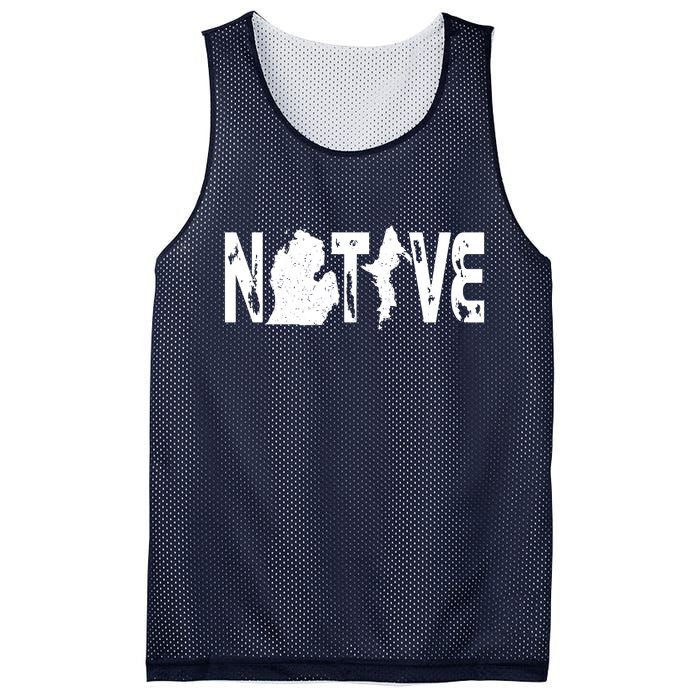 Michigan Native Mesh Reversible Basketball Jersey Tank