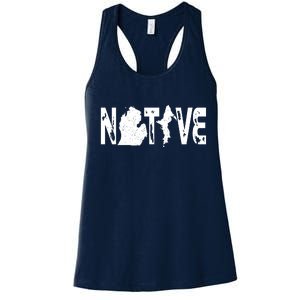 Michigan Native Women's Racerback Tank