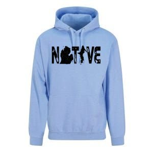 Michigan Native Unisex Surf Hoodie